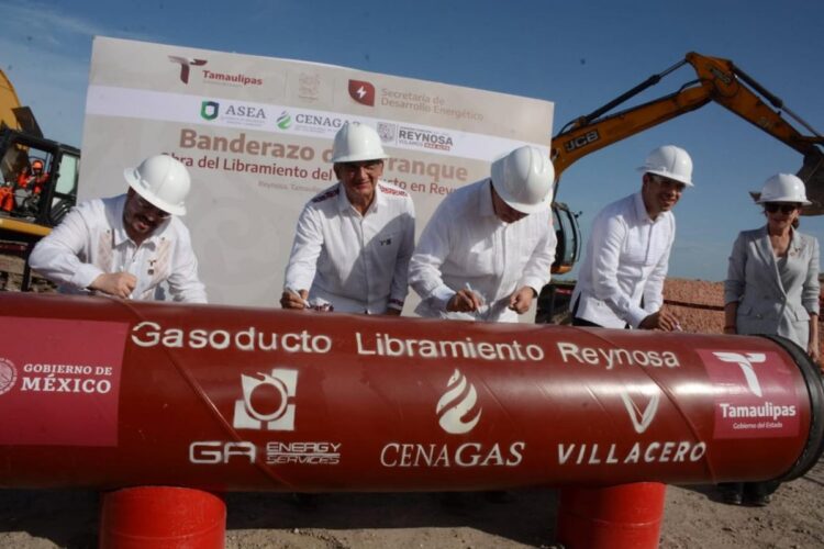 TAMAULIPAS; REFERENTE ENERGÉTICO Inicia Américo construcción de gasoducto Libramiento en Reynosa