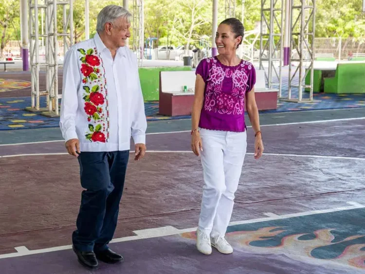 Prepara López Obrador gira por el centro del país con Claudia Sheinbaum