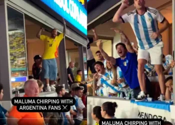 Maluma protagoniza altercado con aficionados argentinos al final de la Copa América