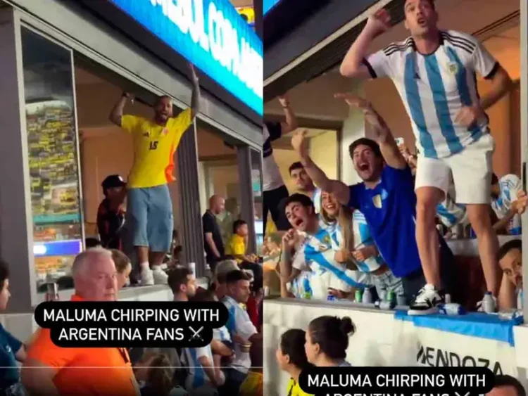 Maluma protagoniza altercado con aficionados argentinos al final de la Copa América