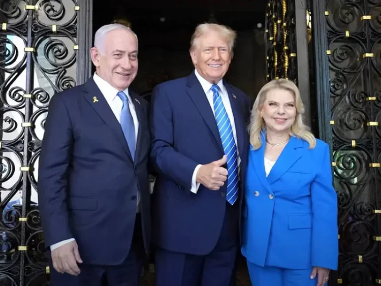 Trump se reúne con Netanyahu; promete trabajar por la paz si es reelegido