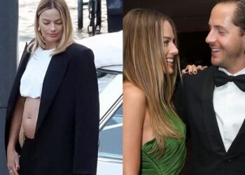 Margot Robbie espera su primer hijo con Tom Ackerley