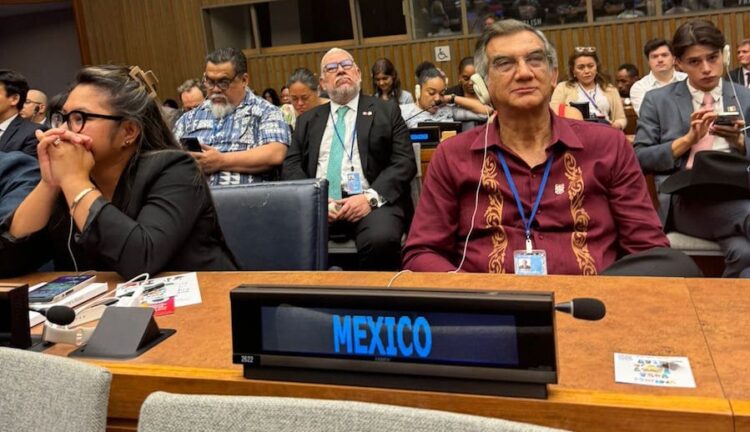 ASISTE AMÉRICO VILLARREAL A presentación de Cuarto Informe Nacional de México en la ONU
