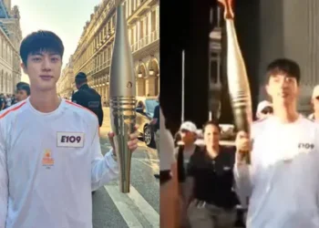 Jin de BTS porta la Antorcha de la Paz de los Juegos Olímpicos 2024; así fue el momento