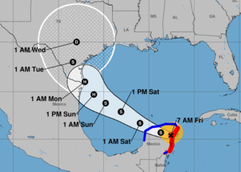 4,900 PODRÍAN SER EVACUADOS Se prepara Tamaulipas para recibir huracán Beryl