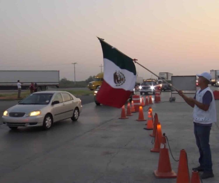 Confían connacionales en Nuevo Laredo para cruzar hacia México