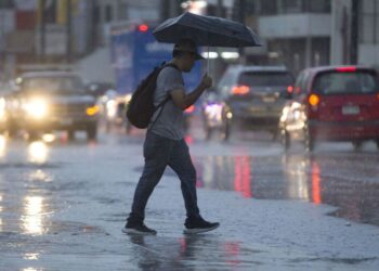 POR FRENTE FRÍO Se esperan lluvias durante la semana