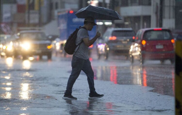 POR FRENTE FRÍO Se esperan lluvias durante la semana