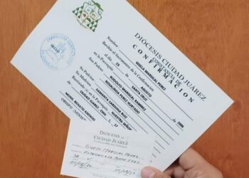 Alerta iglesia por detección de certificados de sacramentos pirata