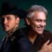 Christian Nodal triunfa junto a Andrea Bocelli en Italia