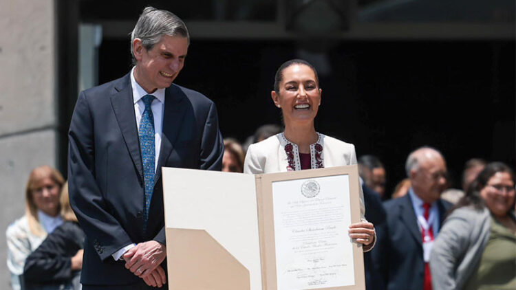 PRIMERA VEZ EN 200 AÑOS México tiene una mujer presidenta