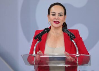 ALCALDESA CARMEN LILIA CANTUROSAS Destaca apoyo del Gobierno Federal en Nuevo Laredo