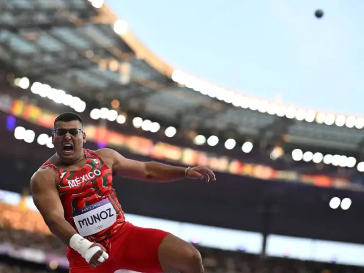 Uziel Muñoz avanza a la final de impulso de bala en París