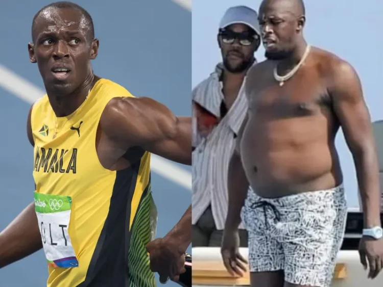 Usain Bolt genera miles de reacciones por su nuevo estado físico