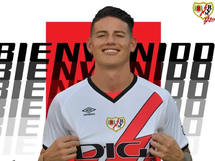 James Rodríguez vuelve a España y firma con el Rayo Vallecano