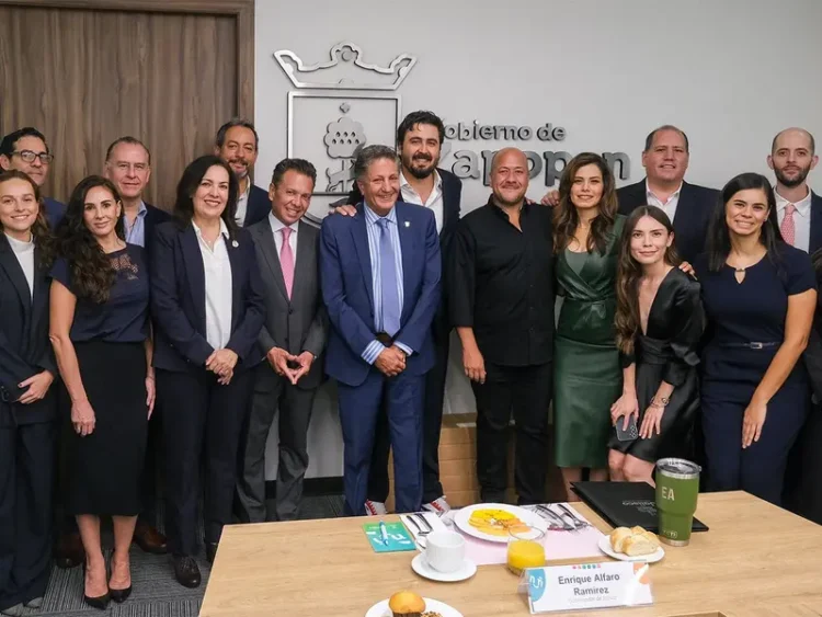 Gobernador de Jalisco se reúne con directivos de la FIFA para avanzar en los preparativos para el Mundial del 2026