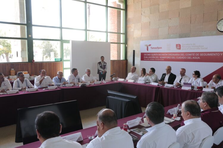 ES NUEVO LAREDO SEDE De Comité de Seguimiento y Evaluación del Semáforo del Cuidado del Agua