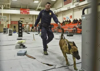 Mantendrán escuelas libres de drogas con Agentes K-9