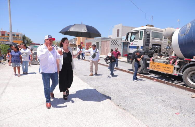 SUPERVISA CARMEN LILIA CANTUROSAS Avance de obras viales en Los Olivos