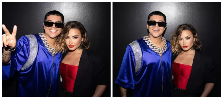 Demi Lovato se une a Grupo Firme para estrenar su canción ‘Chula’ en vivo
