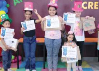 Culminan 600 niños y niñas taller “Mis Vacaciones en la Biblioteca”
