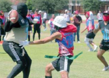 Compiten en primer torneo de flag football ‘Laredo Bowl 2024’