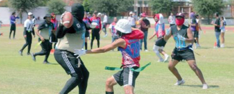 Compiten en primer torneo de flag football ‘Laredo Bowl 2024’