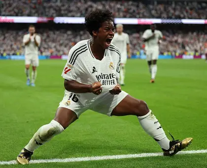 Real Madrid logra su primer triunfo en LaLiga con debut goleador de Endrick