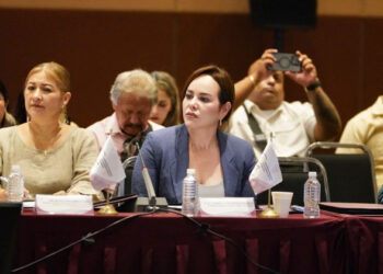 ALCALDESA CARMEN LILIA CANTUROSAS Participa en conferencia nacional de Seguridad Pública Municipal