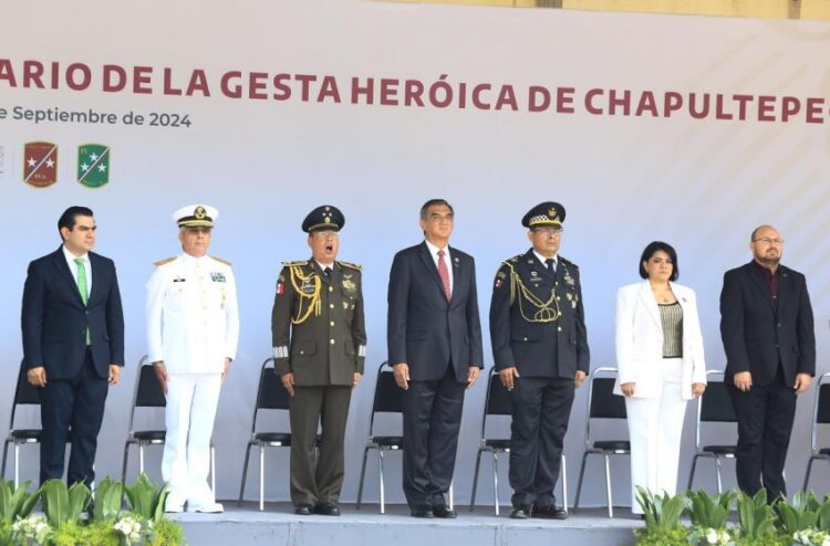 AMÉRICO VILLARREAL Preside 177 aniversario de gesta heroica de los Niños Héroes