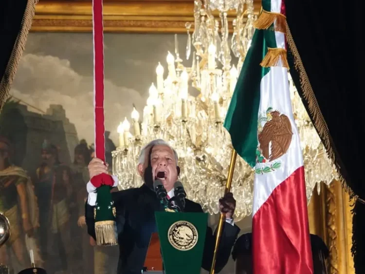 Andrés Manuel último López Obrador Grito de Independencia de su sexenio