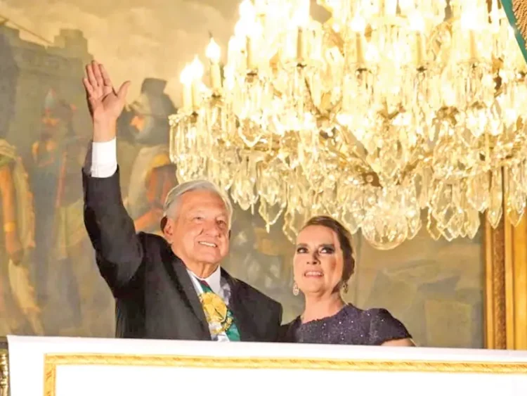 Despediden de forma emotiva a AMLO en su último Grito de Independencia