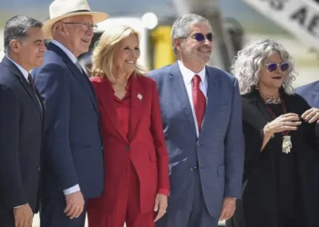 Jill Biden llega a México para asistir a la investidura de Sheinbaum