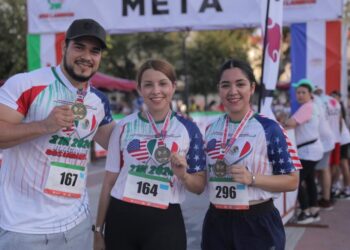 MÁS DE 500 CORREDORES PARTICIPAN Maratón Binacional 21K Dos Laredos “LA CARRERA DE LAS FRONTERAS”