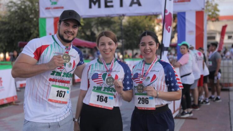 MÁS DE 500 CORREDORES PARTICIPAN Maratón Binacional 21K Dos Laredos “LA CARRERA DE LAS FRONTERAS”