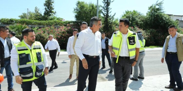 PARTICIPA AMÉRICO VILLARREAL En simulacro durante el Día Nacional de Protección Civil