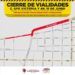 Cierran vialidades por trabajos en el segundo Puente de Ferrocarril