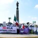 EN NUEVO LAREDO Marchan trabajadores del PJF contra reforma