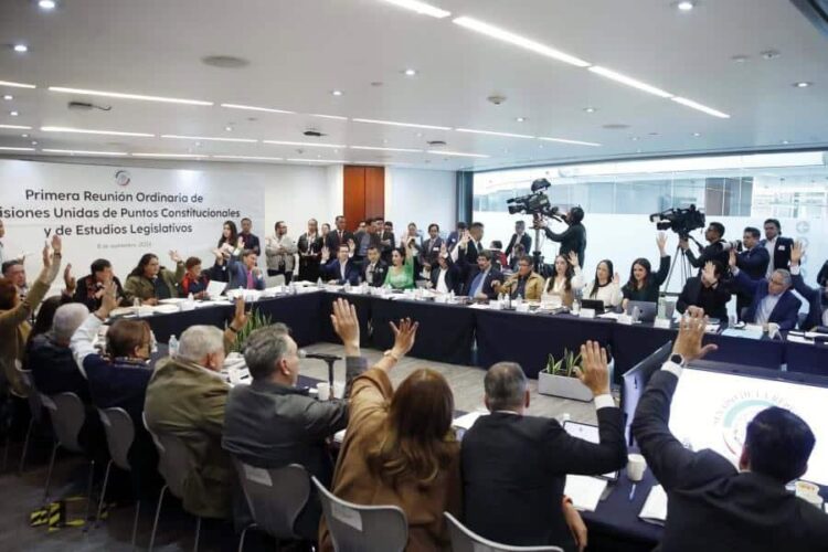 APRUEBAN COMISONES DEL SENADO Reforma Judicial lista para el pleno