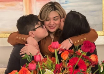 Esposa de Franco Escamilla estalla contra feministas tras ataques a su hija