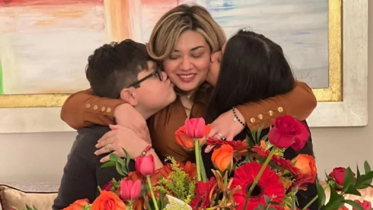 Esposa de Franco Escamilla estalla contra feministas tras ataques a su hija