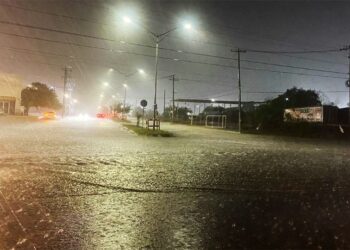Caen 3.5 pulgadas de lluvia en Nuevo Laredo