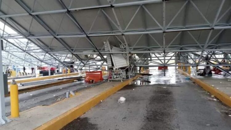 TRAS TORMENTA Confirman daños en el Puente III