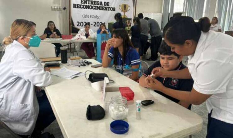 Secretaría de Salud llevan acciones de salud a escuelas primarias