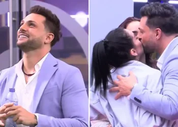 Nicola Porcella entra a “La casa de los famosos” y protagoniza un “beso de tres”