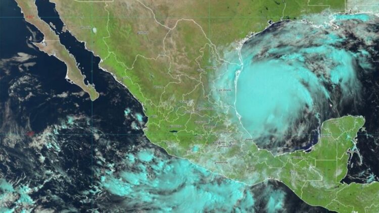 ¿Tocará tierra en México? Se forma tormenta ‘Francine’; ésta es su trayectoria