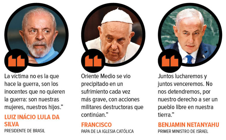 Líderes globales presionan para alcanzar el fin de la guerra; Netanyahu se aferra