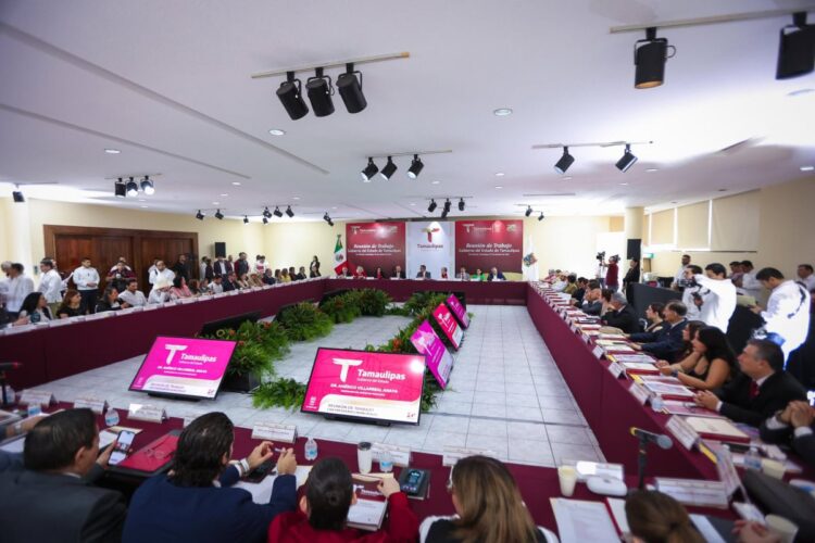 AMÉRICO VILLARREAL Convoca a alcaldes a trabajo y unidad