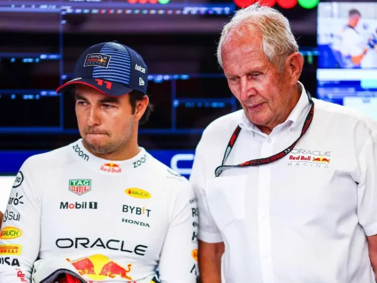Marko lanza indirecta del futuro de Checo Pérez en Red Bull para el 2025