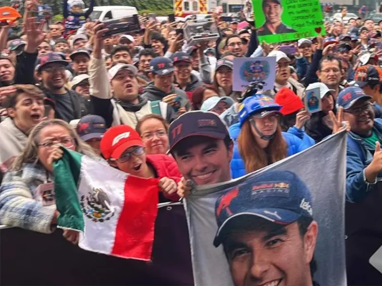 ‘No se metan con mi gente’, pide ‘Checo’ Pérez